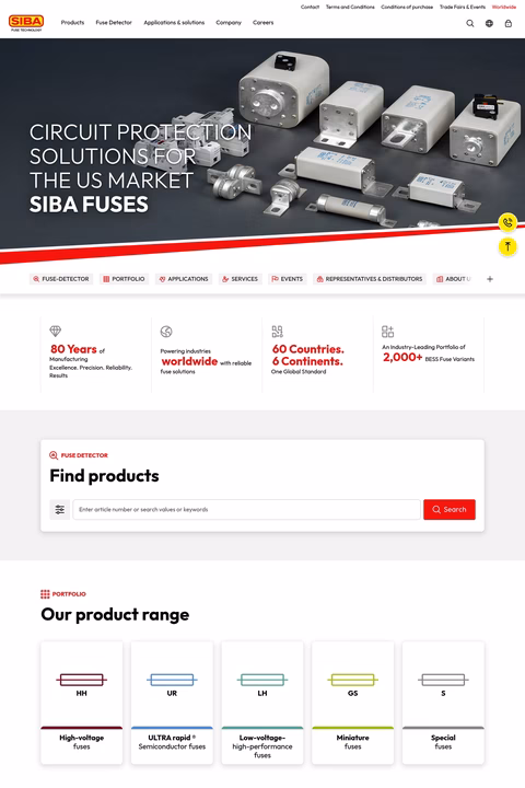 Siba-Fuses Homepage 1440px