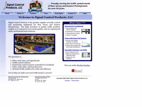 Signal-Control-Products Homepage 1440px