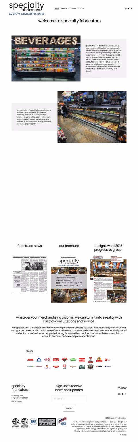 Specialty-Fabricators Homepage 1440px