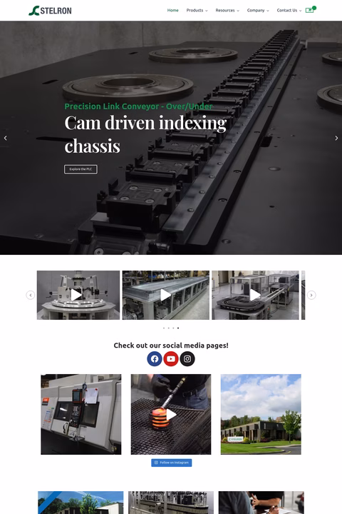 Stelron-Components Homepage 1440px