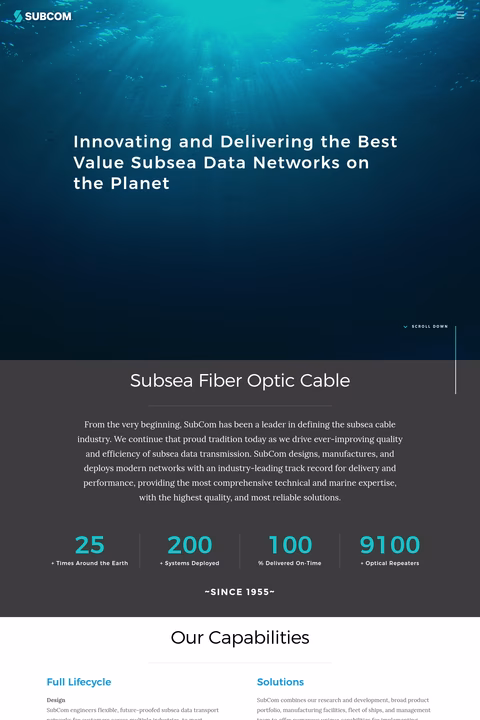 Subcom Homepage 1440px