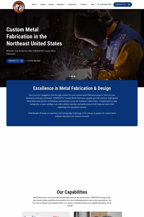 Tornqvist-Custom-Metal-Fabricators Homepage 1440px