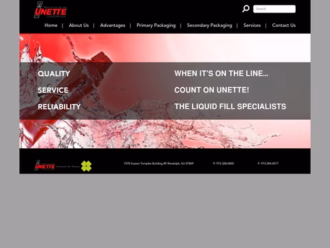 Unette-Corporation Homepage 1440px