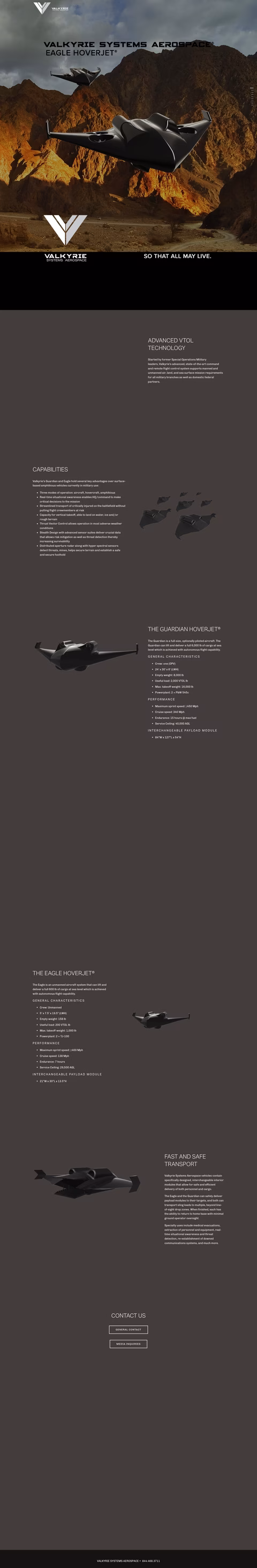 Valkyrie-Systems-Aerospace Homepage 1440px