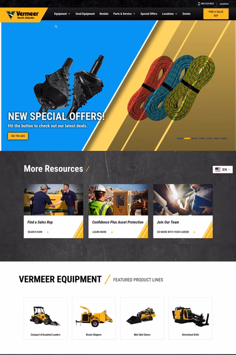 Vermeer-North-Atlantic Homepage 1440px