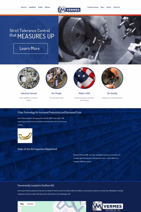 Vermes-Machine-Company Homepage 1440px