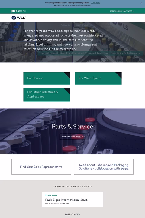 Weiler-Labeling-Systems Homepage 1440px