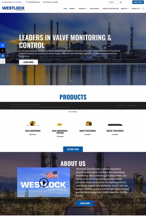 Westlock-Controls Homepage 1440px