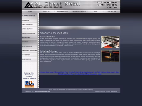 A-L-Sheet-Metal Homepage 1440px
