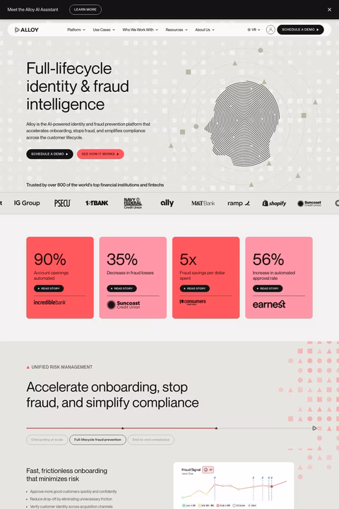 Alloy Homepage 1440px