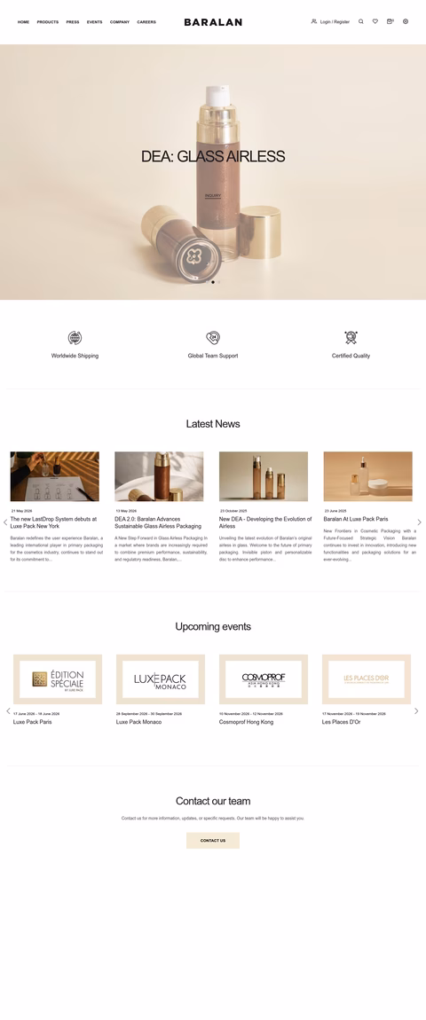 Baralan-Usa Homepage 1440px