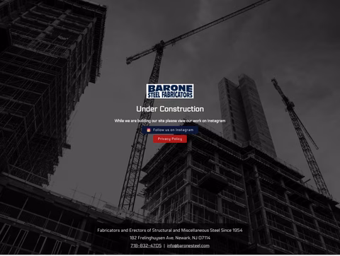 Barone-Steel-Fabricators Homepage 1440px