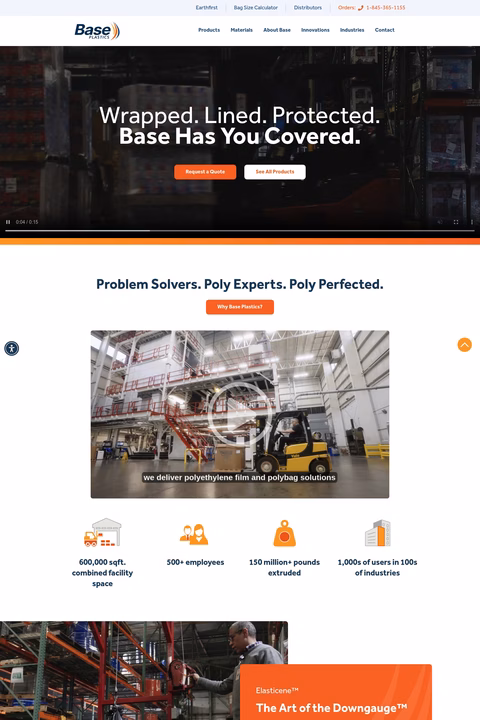 Base-Plastics Homepage 1440px