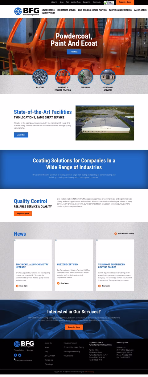 Bfg-Manufacturing Homepage 1440px