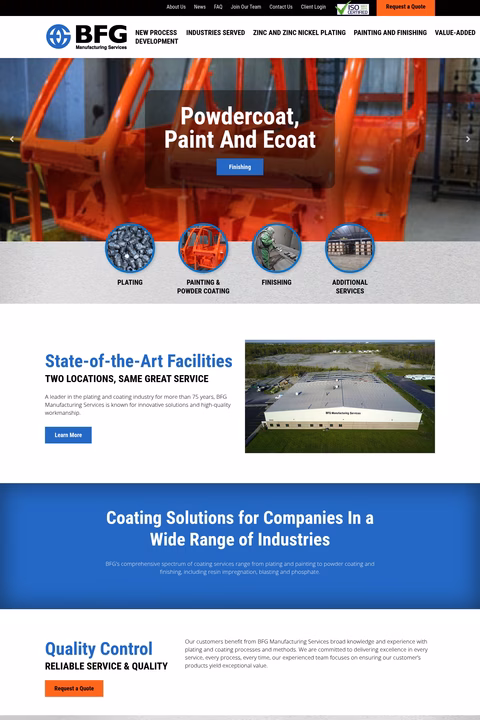 Bfg-Manufacturing Homepage 1440px