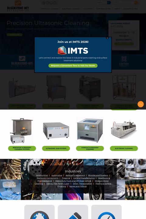 Blackstone-Ney-Ultrasonics Homepage 1440px