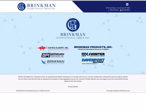 Brinkman-International-Group Homepage 1440px