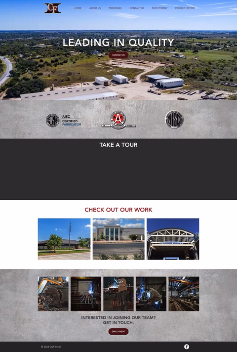 C-F-Steel Homepage 1440px