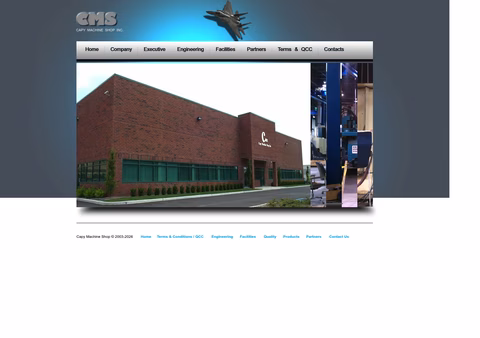 Capy-Machine-Shop Homepage 1440px