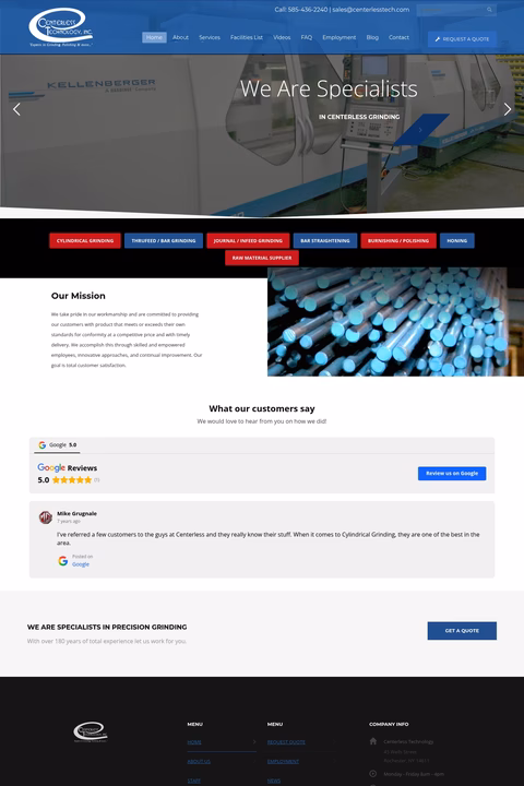 Centerless-Technology Homepage 1440px