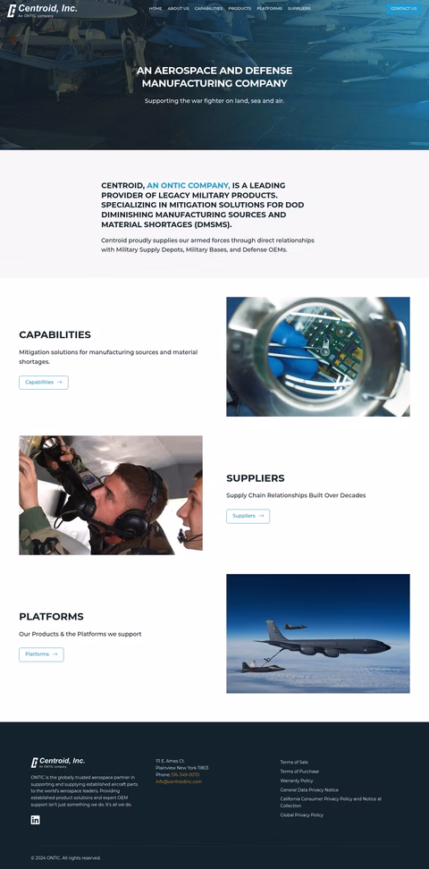 Centroid Homepage 1440px