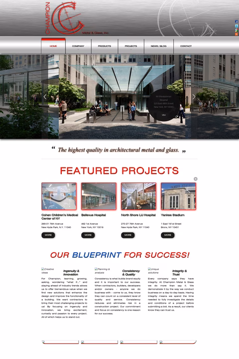 Champion-Metal-Glass Homepage 1440px