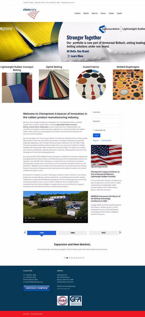 Chemprene Homepage 1440px