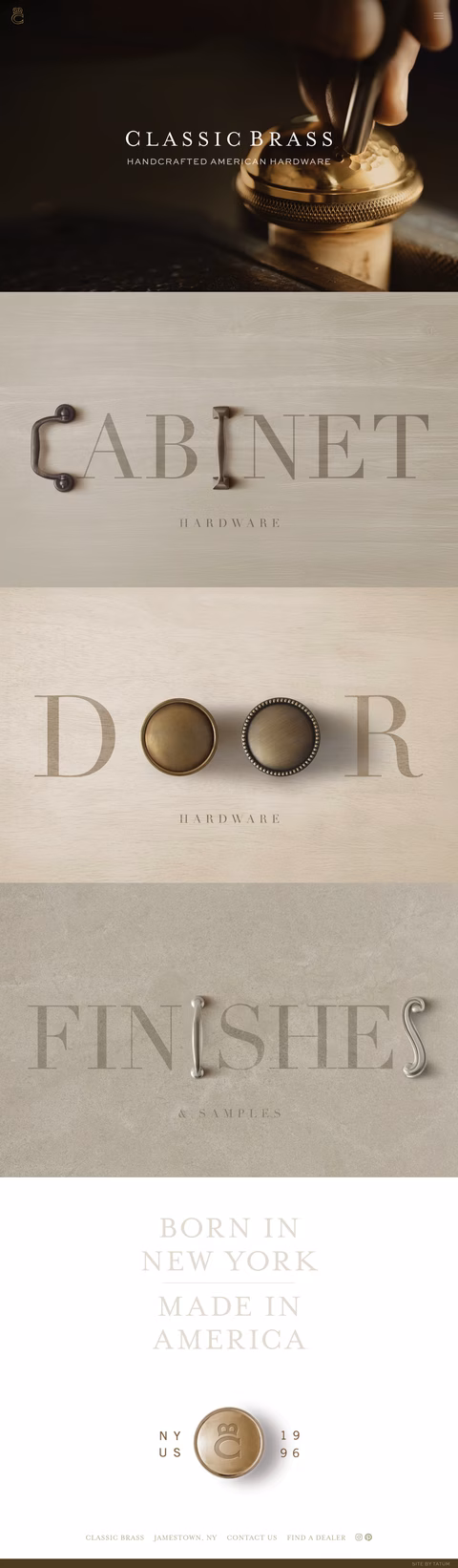 Classic-Brass Homepage 1440px