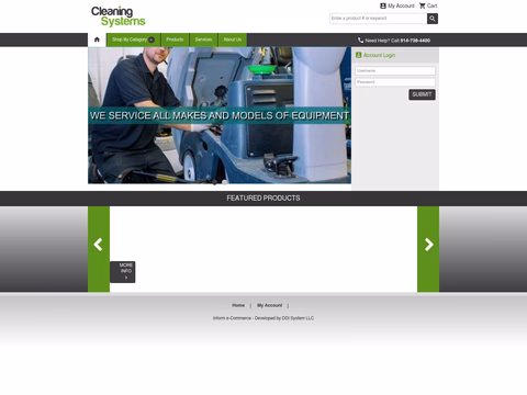 Cleaning-Systems Homepage 1440px
