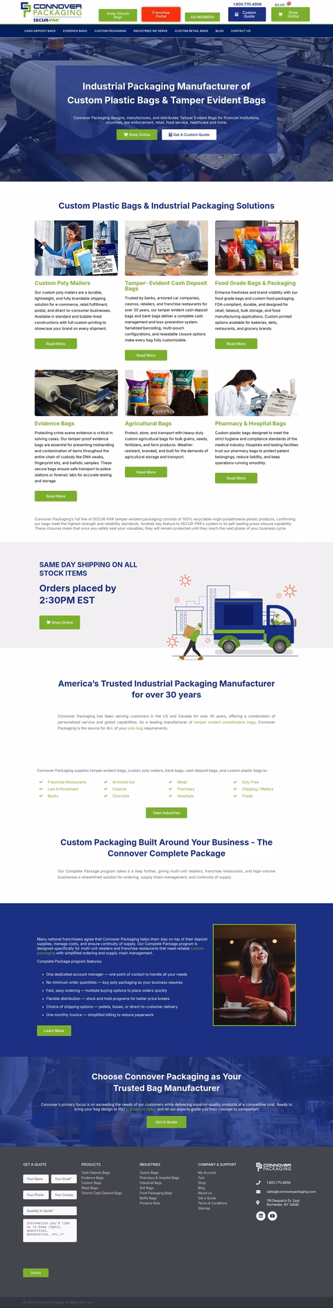 Connover-Packaging Homepage 1440px