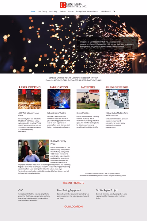 Contracts-Unlimited Homepage 1440px