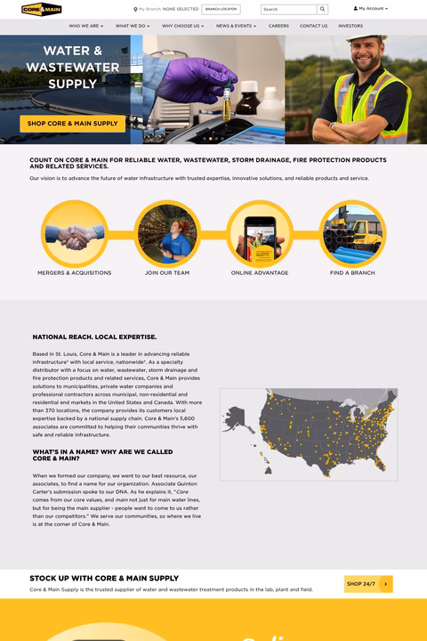 Core-Main Homepage 1440px