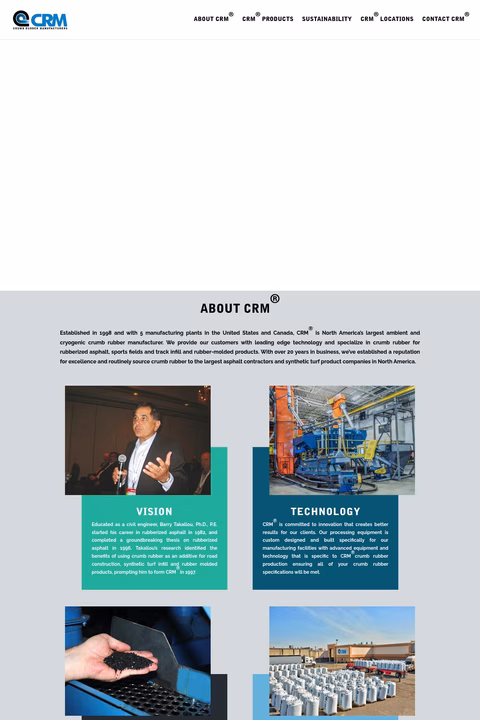 Crumb-Rubber-Manufacturers Homepage 1440px
