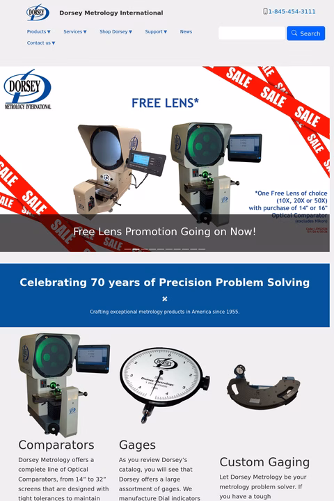 Dorsey-Metrology-International Homepage 1440px