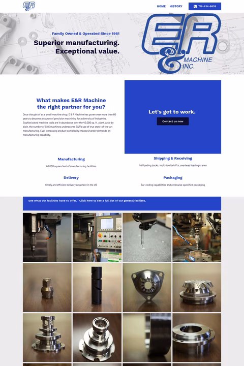 E-R-Machine-Shop Homepage 1440px