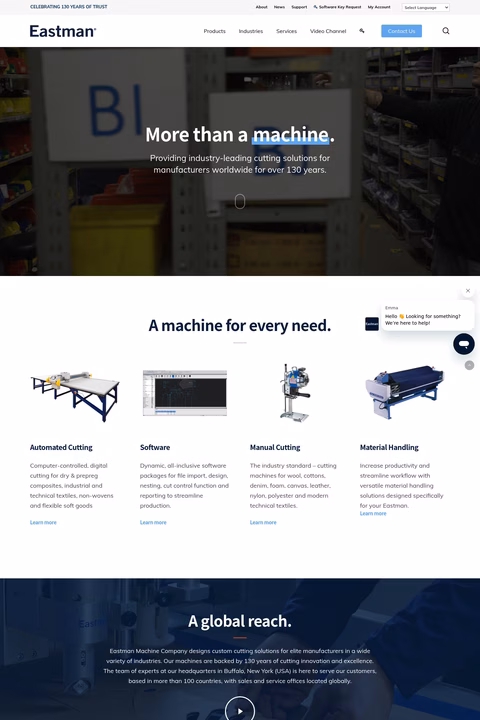 Eastman-Machine-Company Homepage 1440px