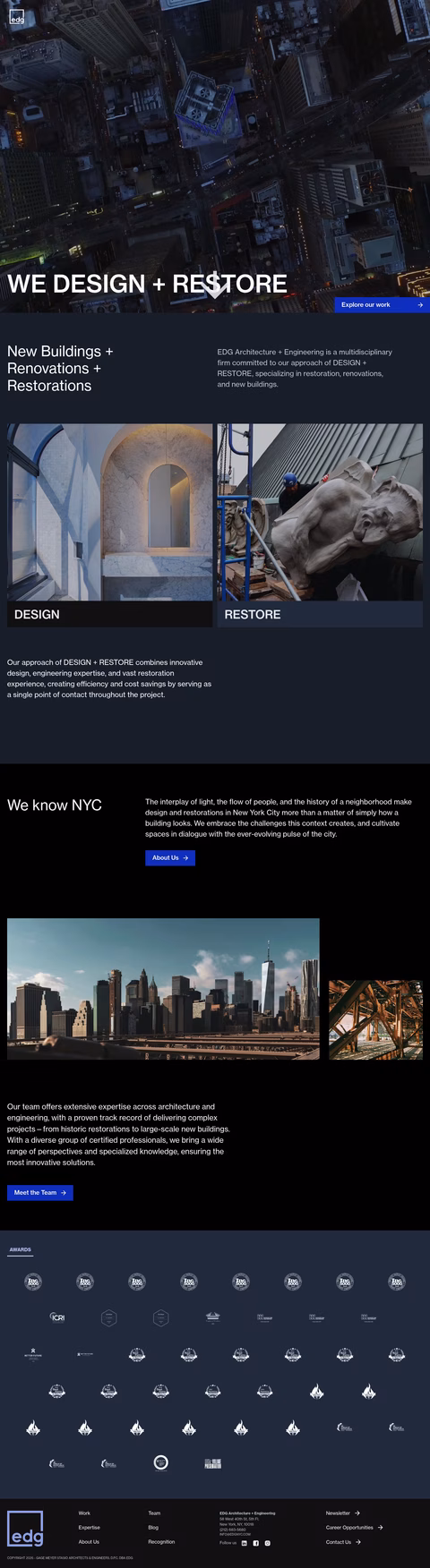 Edg-Architecture-Engineering Homepage 1440px