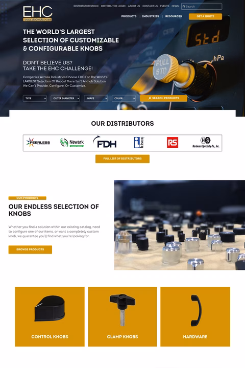 Ehc-Knobs Homepage 1440px