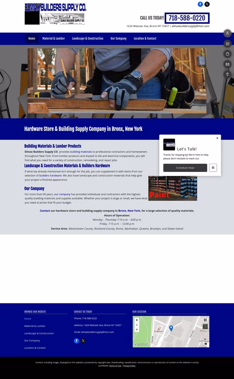 Elmax-Lumber Homepage 1440px