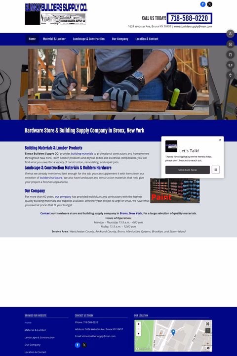 Elmax-Lumber Homepage 1440px
