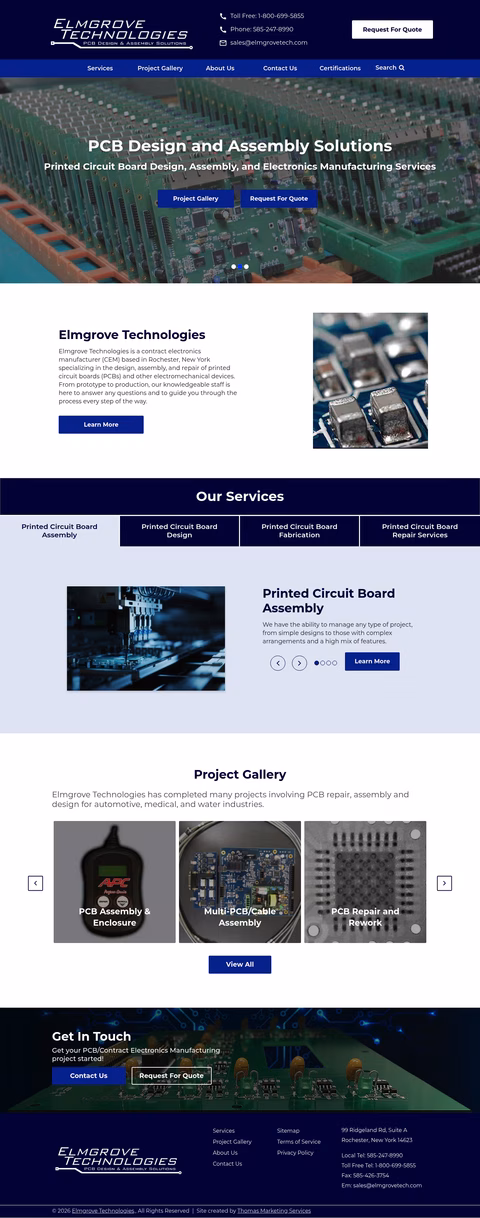 Elmgrove-Technologies Homepage 1440px