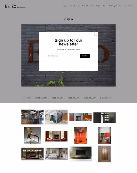 En-Zo-Metalworks Homepage 1440px
