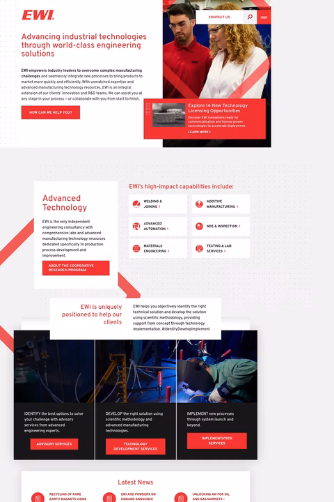 Ewi Homepage 1440px