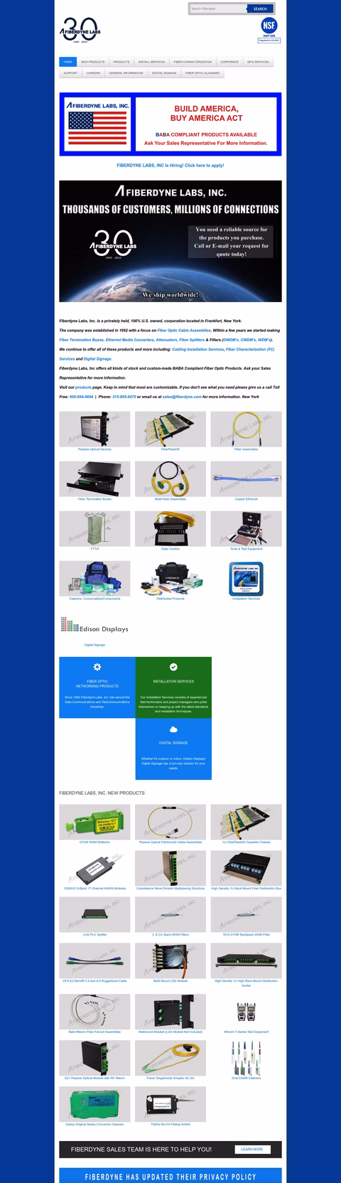 Fiberdyne-Labs Homepage 1440px