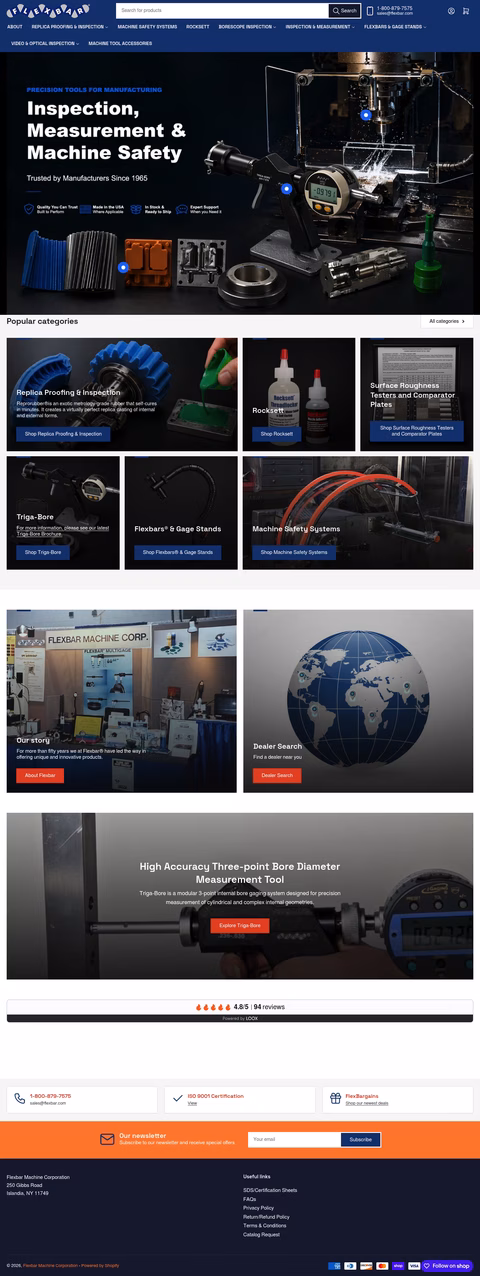 Flexbar-Machine Homepage 1440px