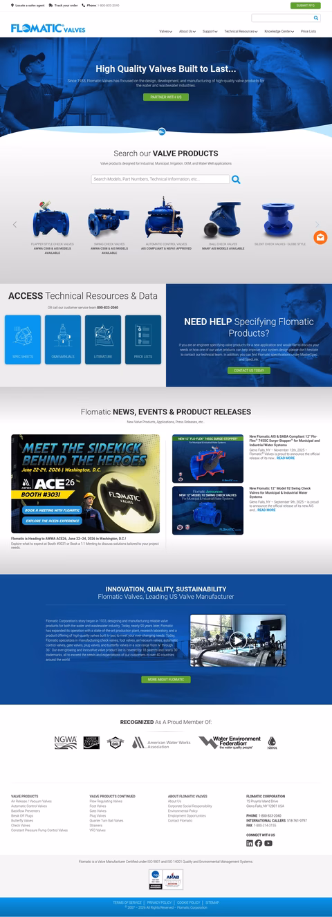 Flomatic-Valves Homepage 1440px