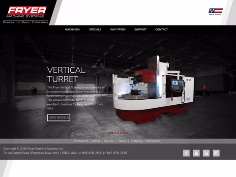 Fryer-Machine-Systems Homepage 1440px