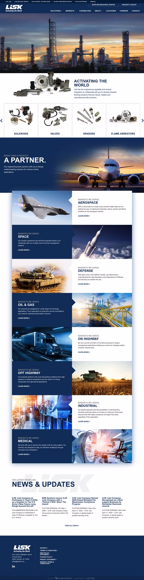 G-W-Lisk-Company Homepage 1440px