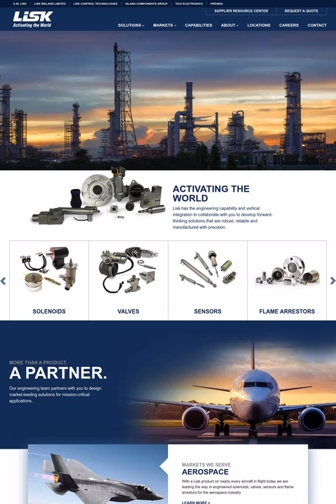 G-W-Lisk-Company Homepage 1440px