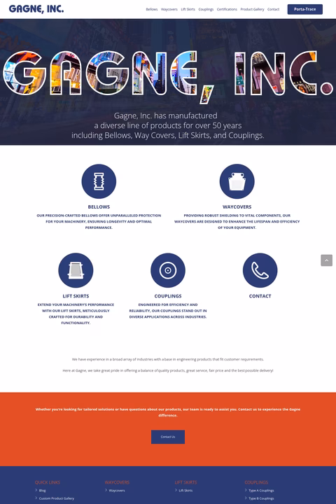 Gagne-Inc Homepage 1440px